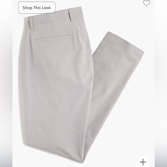 J crew Slim-fit tech pant Scarborough Grey 30 x 32 - Picture 3 of 7
